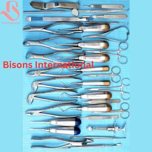 BISONS - Kit de Instrumentos Dentales Manuales de Acero Inoxidable de Alta Calidad Profesional, Reutilizables, Certificados por la CE, Clase I, 2 Años de Garantía - Product Image 3