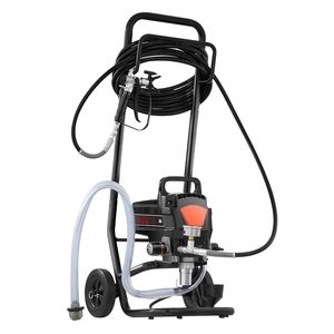 Pulvérisateur électrique sans air haute performance 950W 3000PSI sur chariot, pistolet de peinture sans air pour intérieur domestique - Product Image 4