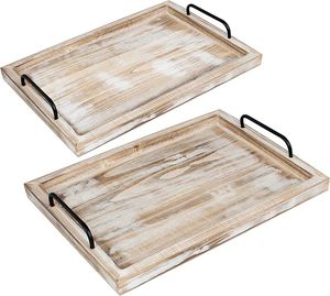 Plateau en métal pour comptoir de cuisine, meuble-lavabo et organisation domestique - Compatible lave-vaisselle, sans danger pour les aliments - Product Image 2