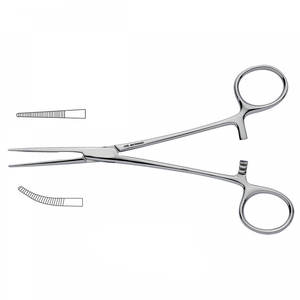 Pince de serrage et hémostase Options droites et courbes en acier Pince Kelly 14 cm Instrument médical de 5.5 pouces - Product Image 6