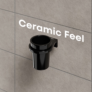 Verre trempé rond durable avec support métallique robuste pour les cliniques médicales et les salles de bain des établissements de soins de santé professionnels - Product Image 3