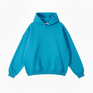 Sweat à capuche en molleton de coton pour homme, haute qualité, OEM du Pakistan, avec logo personnalisé et finition durable - Product Image 6