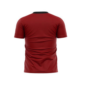 เสื้อแขนสั้นผู้ชาย ผ้าฟลีซ แห้งเร็ว เป็นมิตรกับสิ่งแวดล้อม ผ้าฝ้าย 100% กันยับ พิมพ์ลายแบบซับลิเมชั่น - Product Image 2