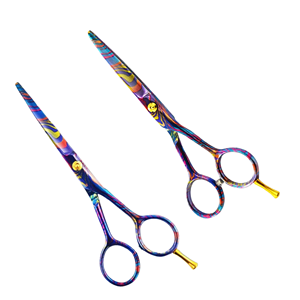Tijeras de Peluquería Profesionales de Alta Calidad para Diestros, Plegables, Ligeras, con Mango de Acero Inoxidable 4Cr13 para Cortar el Cabello - Product Image 1