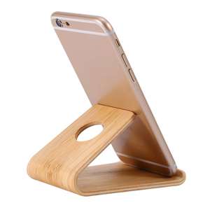 <b>Tablet</b> Stand for Desk Luxury Wooden Mobile Phone Stand For Sale High Quality Wooden Phone <b>Holder</b> Stand Mobile Smartphone Support - Product Image 2