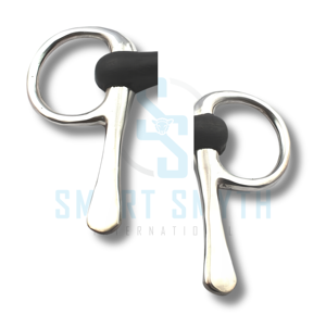 บิตเหล็กกล้าไร้สนิมคุณภาพสูงพร้อมยางรองปากสำหรับขี่ม้าและฝึกม้า - Product Image 4