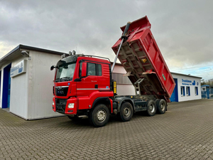 CAMIÓN VOLQUETE USADO 2021 M A N TGS 41.510 8X4, XLX AUTOMÁTICO, RETARDADOR, EURO6 HYDRO 500HP 368KM DIÉSEL, TRANSMISIÓN MANUAL - Product Image 3