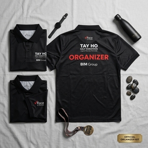 เสื้อโปโลขายส่ง ปักโลโก้ตามสั่ง แขนสั้น สำหรับทีมและงานอีเว้นท์ - Product Image 5