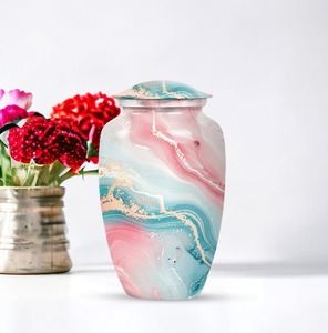 Abstract artistic urn adult urn for human ashes cremation <b>memorial</b> decorative <b>keepsake</b> tribute remembrance - Product Image 1