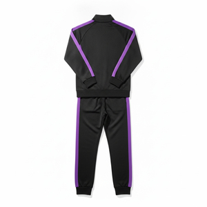 Chándal Deportivo Premium para Hombre con Bolsillo con Cremallera, Franja Reflectante de Seguridad, para Correr de Noche, Personalizable - Product Image 2