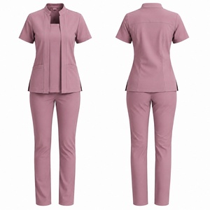 Women's Medical <b>Scrub</b> Suit Professional Healthcare Uniform Nursing Workwear Hospital Clothing <b>Scrub</b> <b>Set</b> - Product Image 5