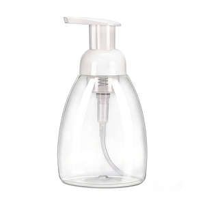 Bouteille en plastique transparente vide de 270 ml (9 oz) pour savon moussant, liquide pour les mains, détergent, nettoyant visage - Vente en gros - Product Image 5