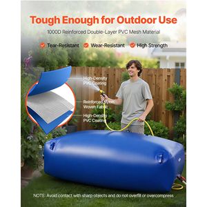 Large Capacity 264.2 Gallon <b>Hydration</b> <b>Bladder</b> Portable Collapsible Soft Water Storage Bag Leakproof and Tear Resistant - Product Image 3