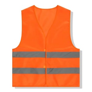 Gilet de travail réfléchissant pour homme, uniforme de sécurité en polyester avec plusieurs poches et panneaux en maille, design haute visibilité - Product Image 5