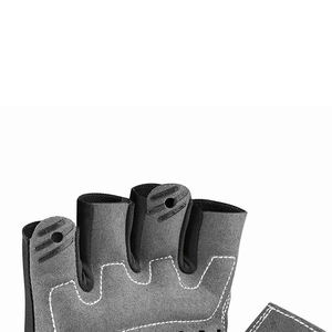 Guantes Deportivos de Medio Dedo para Levantamiento de Pesas, Transpirables, Ventilados, de Cuero, para Verano, Venta al Por Mayor - Product Image 4