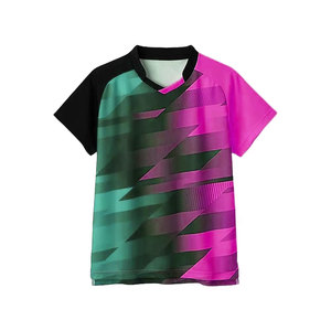 Camisetas de Tenis para Hombre al por Mayor, Corte Cómodo, 100% Poliéster, Protección UV, Secado Rápido, Antibacterianas, Uniforme de Tenis - Product Image 5