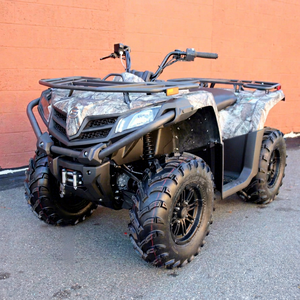 พร้อมจัดส่ง ATV ลายพราง รุ่นปี 2021 Cfrce 500 พร้อมพลาสติกสีดำ QUAD 4 ล้อ และแร็คหน้า สำหรับใช้งานออฟโรด OEM ODM - Product Image 4