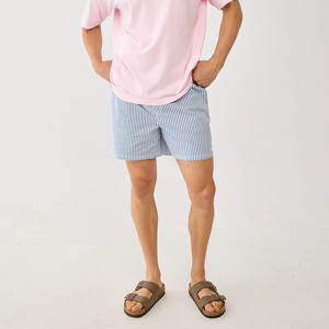 Shorts de sport décontractés pour hommes, vente chaude, en gros, OEM ODM, logo personnalisé disponible, séchage rapide, taille élastique, 100% nylon, durables - Product Image 2