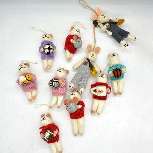 Juguetes y Adornos Infantiles de Fieltro de Lana de Alta Calidad |   Juego de juguetes de fieltro hechos a mano - Juego de juguetes para niños de Nepal - Product Image 1