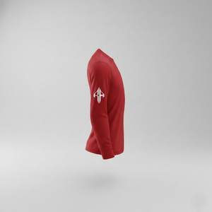 เสื้อแรชการ์ดและเสื้อท่อนบนแบบสั่งทำคุณภาพสูง ระบายอากาศได้ดี แขนยาว ผลิตจากโพลีเอสเตอร์ 100% น้ำหนัก 160 กรัม พิมพ์ลายดิจิทัล RIVIAN ATLANTIC ปี 2026 - Product Image 5