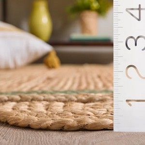 Handmade jute <b>rug</b> Eco Friendly Jute Area <b>Rug</b> for Bedroom & Living Room from India - Product Image 6