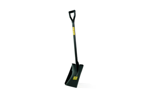 พลั่วเหล็กดำ SUN Heavy Duty พร้อมด้ามเหล็ก สำหรับงานเกษตร ก่อสร้าง และทำสวน - Product Image 1