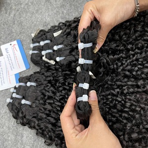วิกผมต่อผมมนุษย์เวียดนามแบบม้วนสองชั้น - Product Image 1
