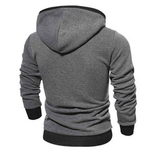 Vente en gros de pulls en laine de haute qualité pour hommes, 90% laine, 10% coton, vêtements décontractés pour hommes, sweat-shirts, cardigan - Product Image 2
