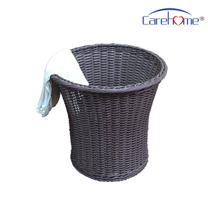 <span class=keywords><strong>Panier</strong></span> à <span class=keywords><strong>Linge</strong></span> en Lin de Grande Capacité Tissé à la Main <span class=keywords><strong>Original</strong></span> Couleur Bois Mode Plastique Rotin Rangement Articles Divers - Product Image 4