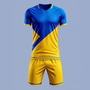 Nuevo Diseño de Uniforme de Entrenamiento de Fútbol, Conjunto Profesional de Camiseta y Pantalones Cortos, Diseño Personalizado de Alta Calidad - Product Image 2