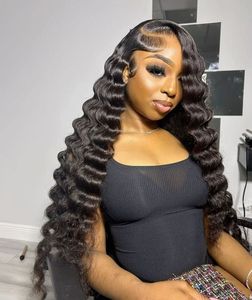 Perruque Lace Front Kinky Curly 13x4 13x6 Densité 250 <span class=keywords><strong>Cheveux</strong></span> Humains Brésiliens Pré-Pluckée pour Femmes avec Baby Hair - Product Image 5