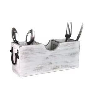 Handmade Modern Design Metal Handle Wooden Caddy High Quality Home Decorative <b>Tabletop</b> Caddy Reasonable Rate - Product Image 2