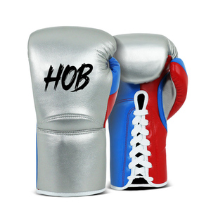 Guantes de Boxeo Personalizados con Impresión para Entrenamiento de MMA y Kickboxing, Guantes de Sparring de Cuero PU con Logotipo Personalizado - Product Image 2