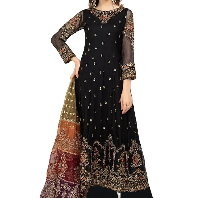 trendy 2024 dresses - branded Pakistani & Indian fashion. Explore beautiful party outfits with lovely embroidery.