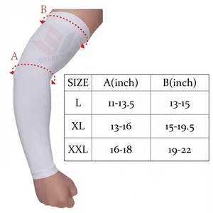 Unisex Cycling <b>Arm</b> <b>Sleeves</b> Anti-UV Printed Polyester <b>Compression</b> Outdoor Sports Adult Summer Protection - Product Image 5