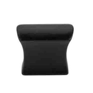 Pomo de Mueble Fleur De Lis de Hierro Fundido, Diseño Tradicional, Acabado Negro, Pomo de Mueble Duradero, Pomo de Mueble Minimalista con Forma de Puente - Product Image 2