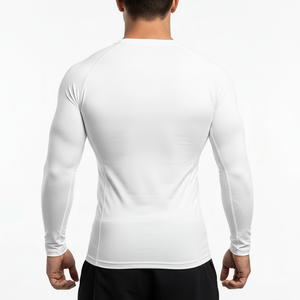 Chemise de compression pour homme, entraînement physique, évacuation de l'humidité, coupe extensible - Product Image 2