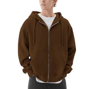 Sweat-shirt d'hiver unisexe de marque européenne tendance, chaud et sportif, 100 % coton molletonné, coupe ample, style américain, haute qualité - Product Image 3