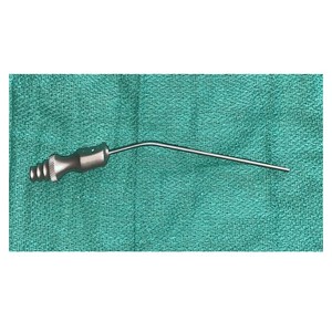 Tube d'aspiration manuel Frazier en gros, 18 cm, en acier inoxydable, chirurgical angulaire Fergusson par Metal Med (7-3/4 pouces) 5Fr à 15Fr ou - Product Image 3