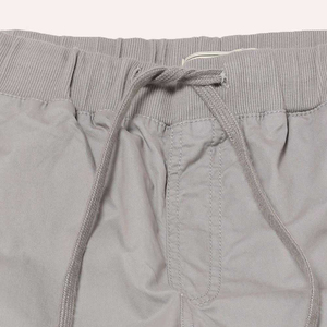 Jogging décontracté gris pour homme, taille élastique, cordon de serrage, poches latérales, respirant, léger, tissu Oxford, pour le printemps - Product Image 5