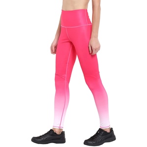 Fashionable Design OEM Custom Logo Smooth Feel Gym Running Wear Sublimation <b>Print</b> Sports Yoga <b>Leggings</b> for <b>Women</b> - Product Image 6