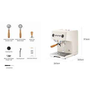 Macchina per Espresso Stile Americano PSG3028A, 1450W, Macchina da Caffè Semi-Automatica con Estrazione a 15 Bar - Product Image 6