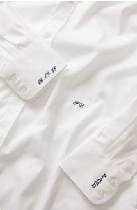 เสื้อเชิ้ตแขนยาวปักลายตามสั่ง ลดราคาพิเศษ พร้อมข้อความส่วนตัวและโลโก้ธุรกิจ  เสื้อเชิ้ตเดรสพร้อมข้อความของคุณเองสำหรับของขวัญสุดพิเศษ - Product Image 3