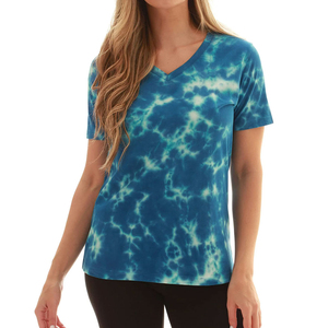 Camiseta de Manga Corta para Mujer, Impresión Digital Personalizada, 100% Algodón, Ecológica, de Secado Rápido, Estilo Urbano Clásico, Venta al Por Mayor - Product Image 5