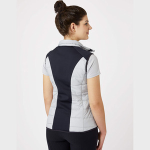 <b>Women</b> Plus Size Winter Puffer Vest Nylon Down <b>Jacket</b> Sleeveless Equestrian <b>Utility</b> Warm Customizable Breathable Puffer Vest - Product Image 3