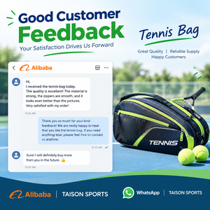 Premium TAISON SPORTS 600D PU Tennis Bag 500 GSM Burgundy Racket <b>Backpack</b> <b>Gold</b> Zipper 30-40L Multi Panel Design Custom Heat - Product Image 6