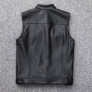 Chaleco de Cuero Deportivo de Primera Calidad Personalizado, Resistente al Viento, Impermeable, Transpirable, de Moda, Nuevo y en Tendencia - Product Image 3