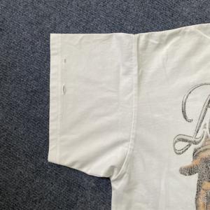 T-shirt ample pour homme, col rond, imprimé personnalisé, en coton épais, coupe courte, vente en gros - Product Image 6