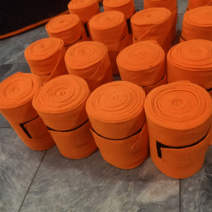 High Quality Custom Cotton Solid Color Horse Boot Customized Logo Printing Customized Packing for Horses <b>Equestrian</b> Equipment - Product Image 2