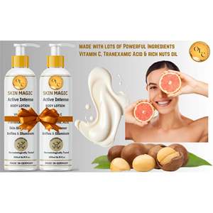 Skin Magic Active Intense Body Lotion Vitamina C Ácido Tranexámico Iluminador de la Piel 2 x 500ml - Product Image 4